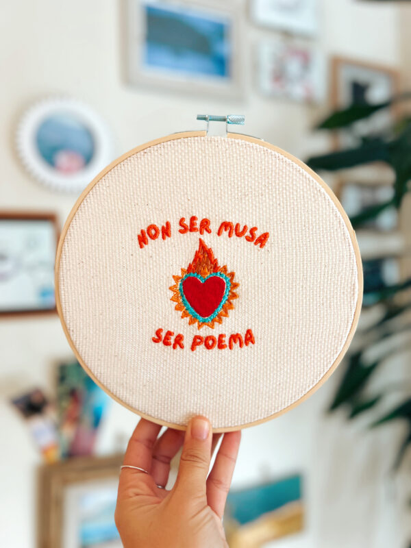 NON SER MUSA, SER POEMA